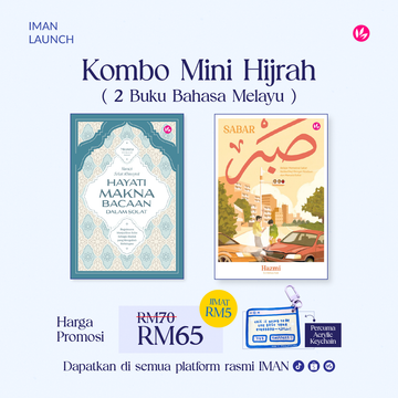Iman Publication Kombo Mini Hijrah Melayu + Percuma Acrylic Keychain 400023